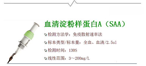 禾柏生物全血SAA隆重上市，只需2.5ul